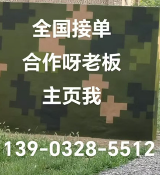 北辰围墙迷彩漆和地面迷彩喷涂