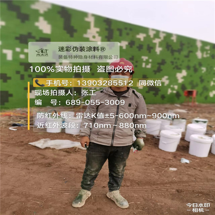 北辰​包括外墙、护坡、水泥地面建筑物的迷彩喷涂